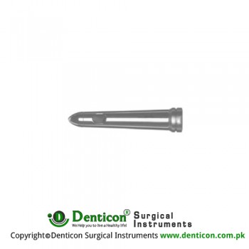 Blond Proctoscope Tube Stainless Steel, Diameter - Working Length 18:24 mm Ø - 75 mm